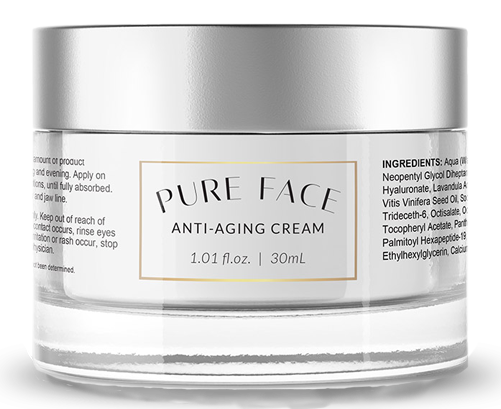 Pure Face Cream - Anti Aging Cream Face Serum - Best Anti Wrinke Cream - Limited Time Offer